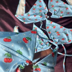 Cherries in my crop top ❤️